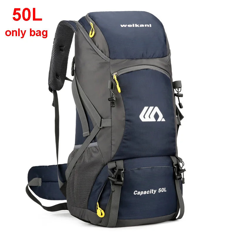 50L Waterproof Hiking Backpack – Travel Camping & Climbing Rucksack