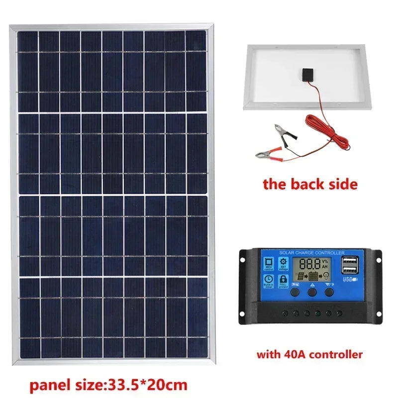 600W Portable Solar Panel with USB