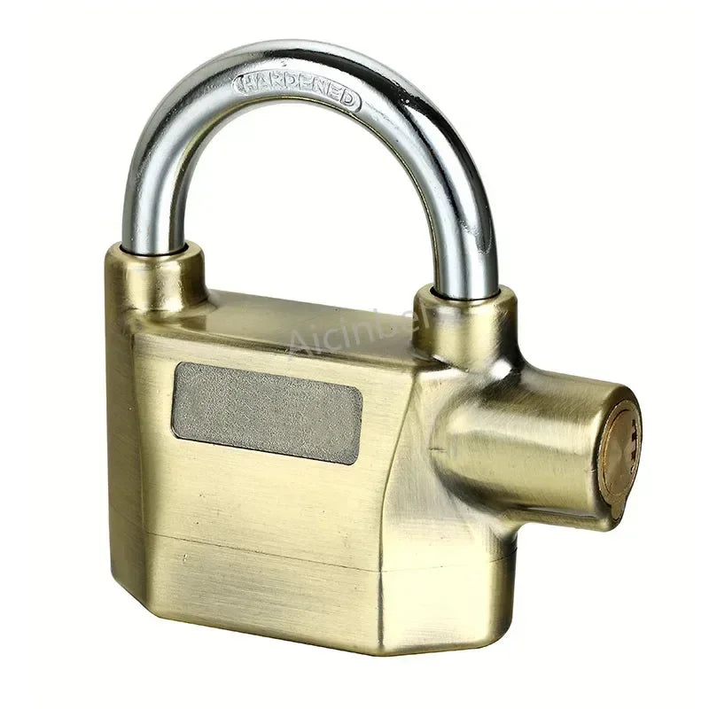 Anti-Theft Alarm Padlock with 110dB Siren – Motion Sensor Lock