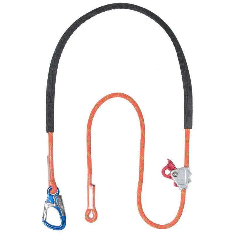 12mm Safety Rope with Adjustable Positioning Belt – Fall Prevention Equipment for Construction & Electrical Work