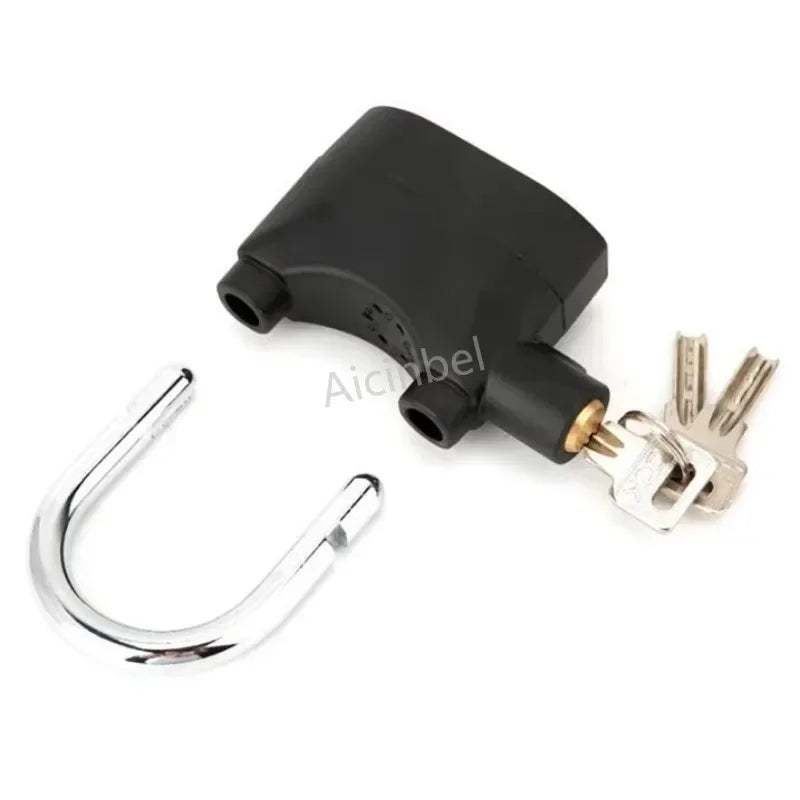 Anti-Theft Alarm Padlock with 110dB Siren – Motion Sensor Lock