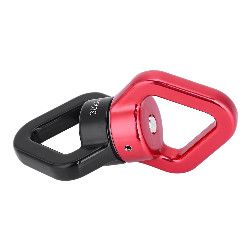 30KN Rope Swivel – Safety Rotational Device for Climbing, Yoga & Rescue