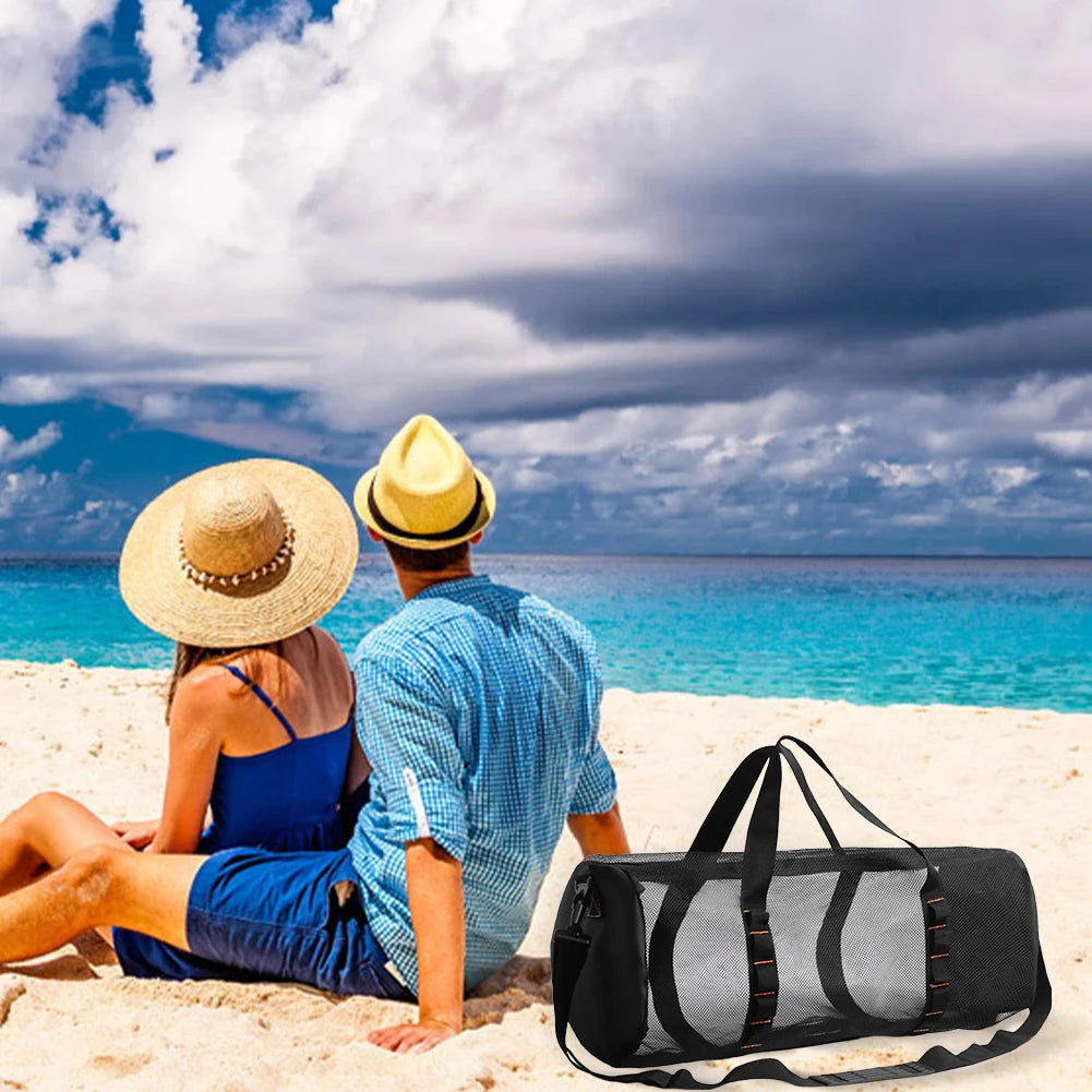 Extra Large Mesh Dive Duffel Bag for Scuba & Snorkeling