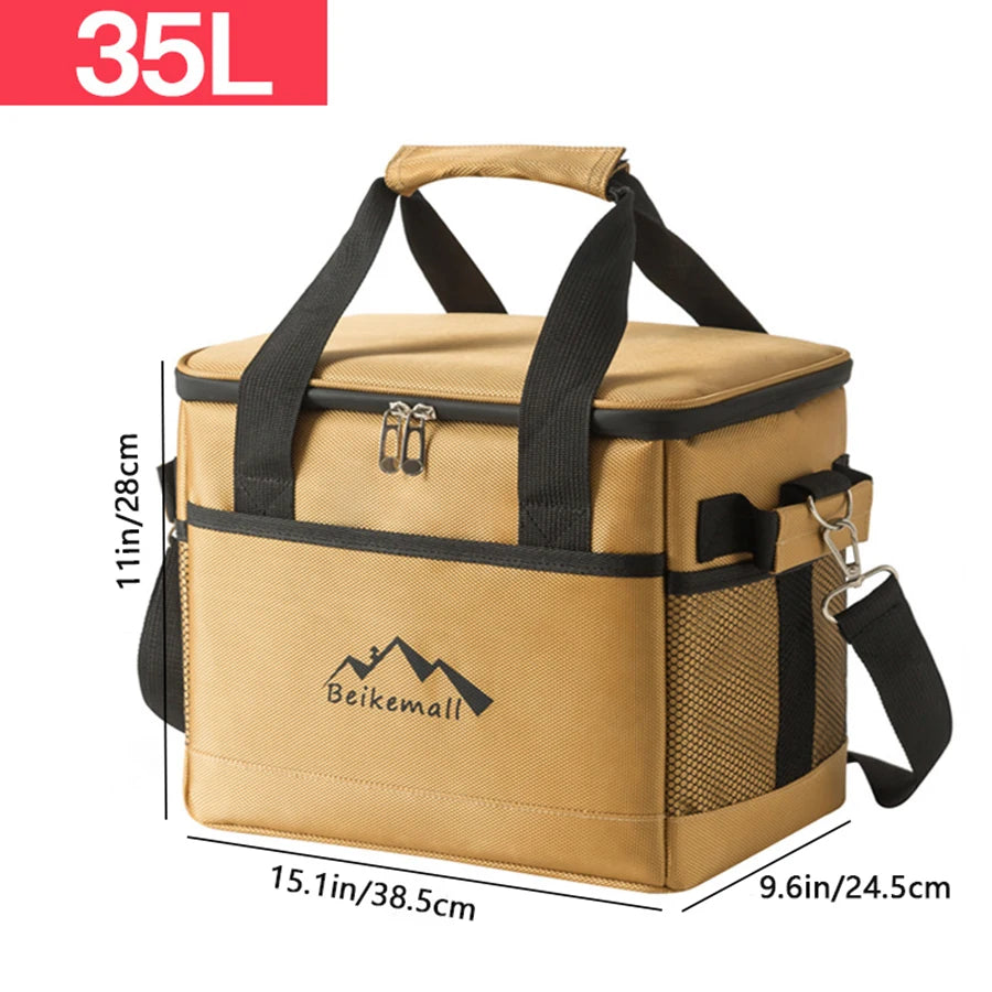 Large Capacity Waterproof Picnic Cooler Bag