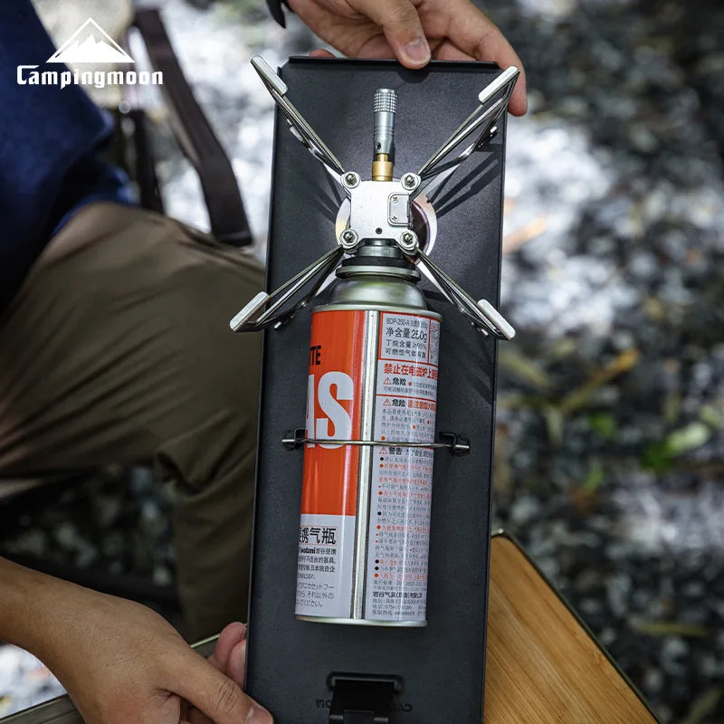 Camping Kitchen Table with Stove Rack
