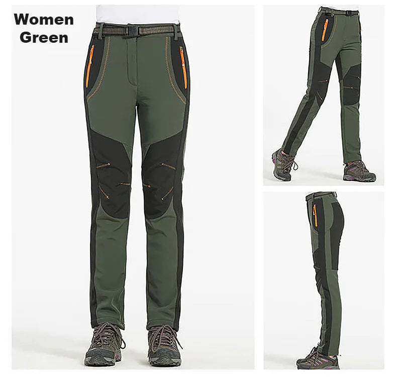 Women’s Waterproof Fleece Hiking Pants