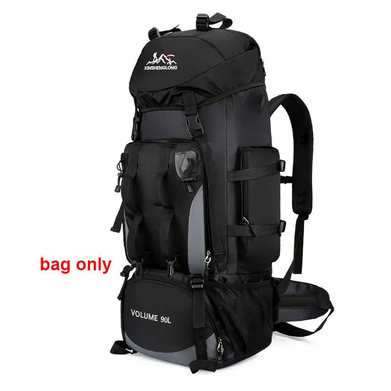 90L Waterproof Hiking Backpack – Large Capacity Camping & Trekking Rucksack