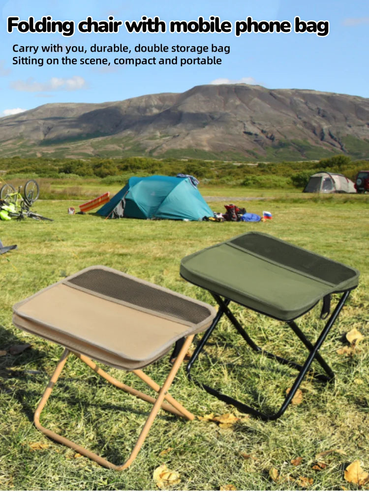 Portable Folding Backpack Camping Stool