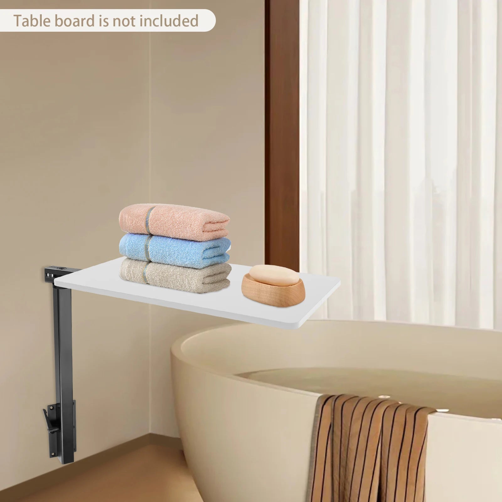 Adjustable RV Table Leg with Rotating Bracket