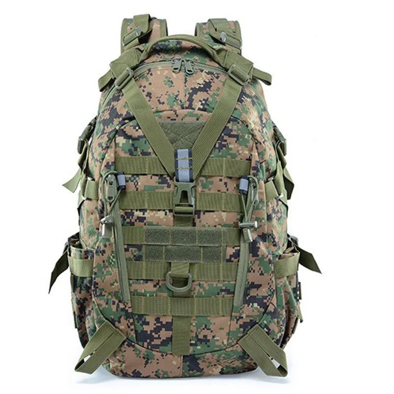 Tactical Camping Backpack – Molle Travel Rucksack for Hiking & Outdoor Use