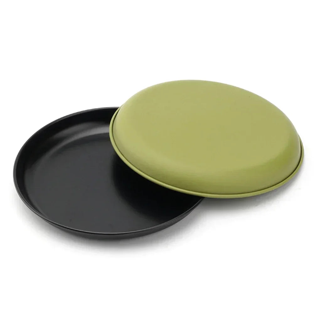 Titanium Camping Plate & Dinner Set – Lightweight Non-Stick