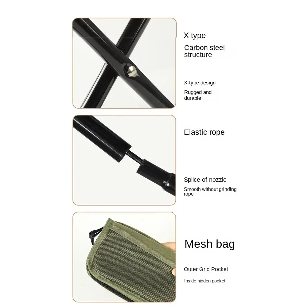 Portable Folding Backpack Camping Stool