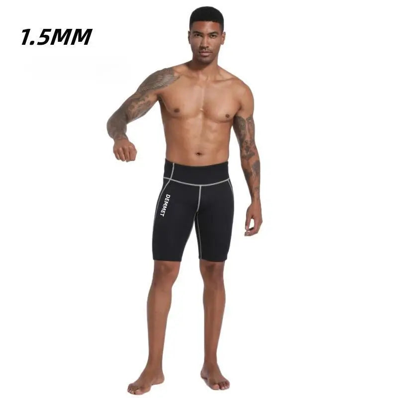 Men’s & Women’s Neoprene Wetsuit – Short Sleeve Split Diving & Surfing Suit