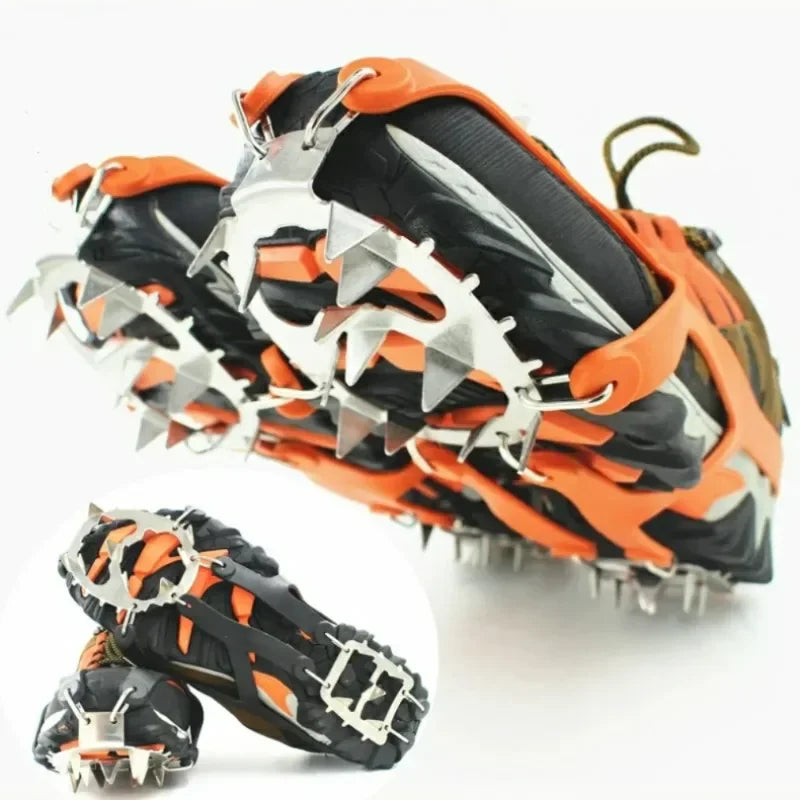Professional 18-Stud Anti-Skid Ice Crampons