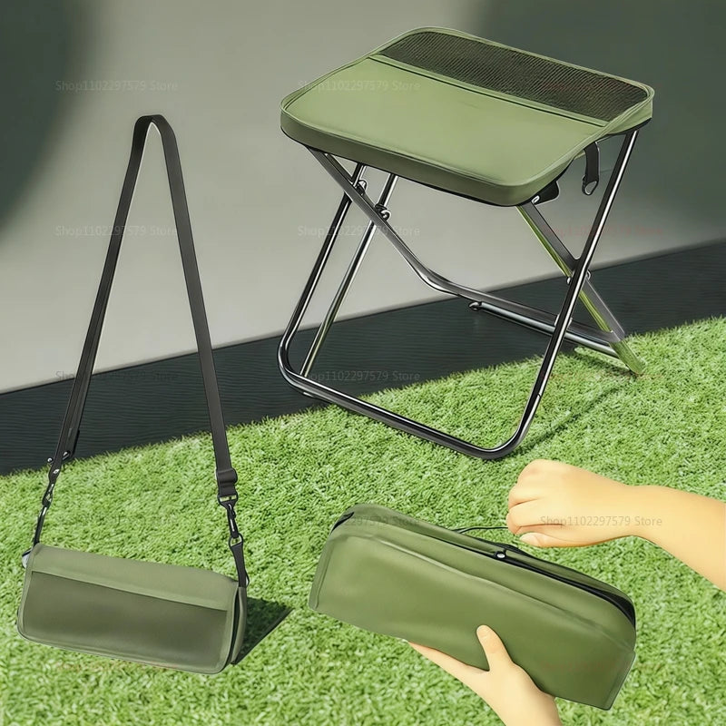 Portable Folding Backpack Camping Stool