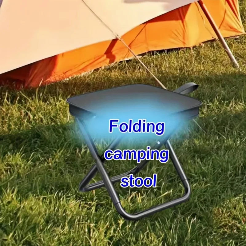 Portable Folding Camping Stool with Storage Bag