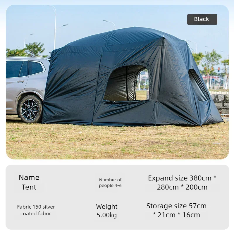 SUV Tailgate Tent with Awning | Ships from China