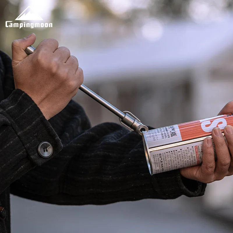 CAMPINGMOON Gas Cylinder Puncher & Sealer