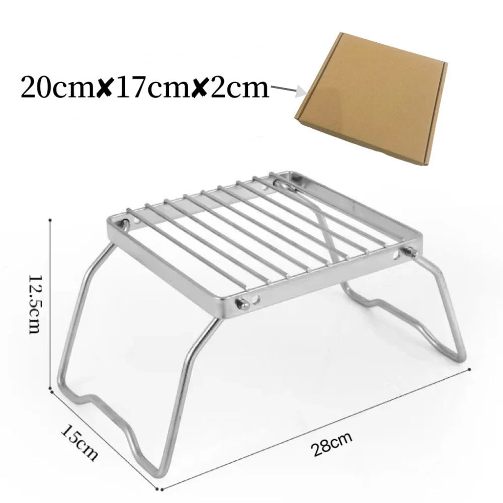 Stainless Steel Folding Stove Stand