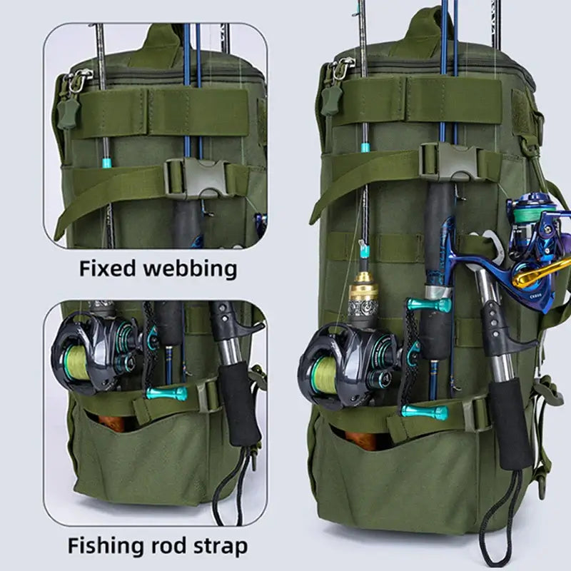 Adventure Fishing & Hiking Backpack