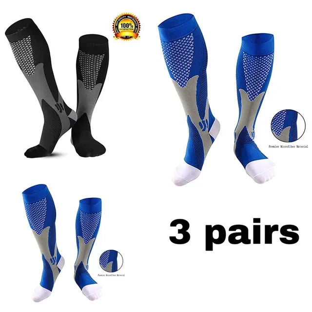 Men’s Compression Socks for Sports & Nursing