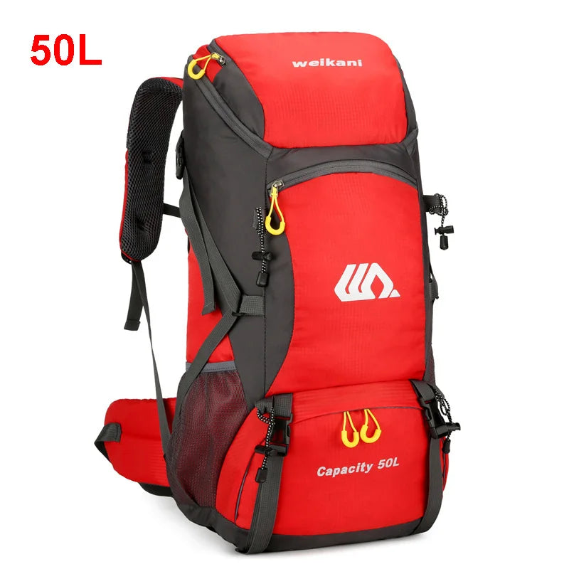 50L Waterproof Hiking Backpack – Travel Camping & Climbing Rucksack