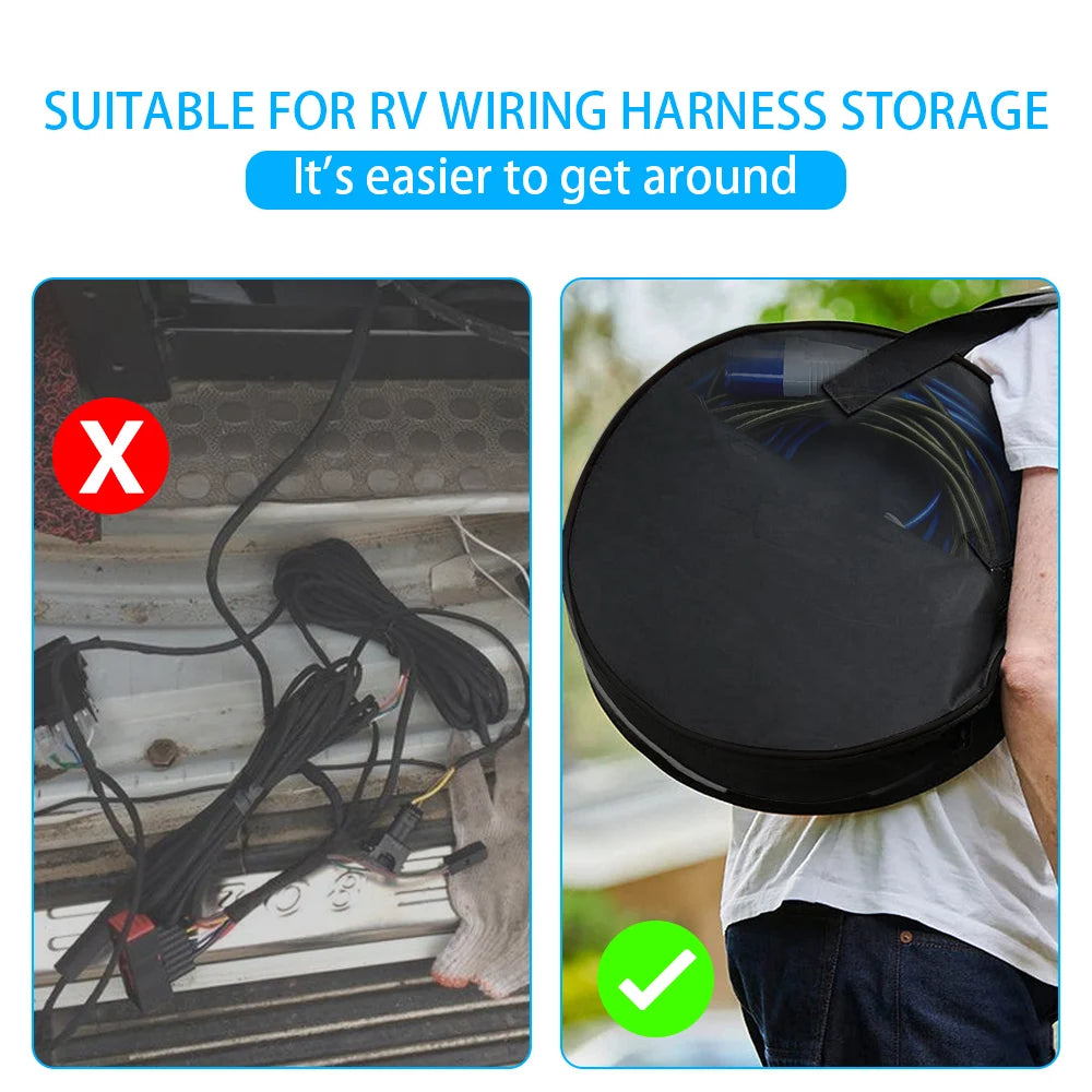 Heavy Duty RV Cable Storage Bag