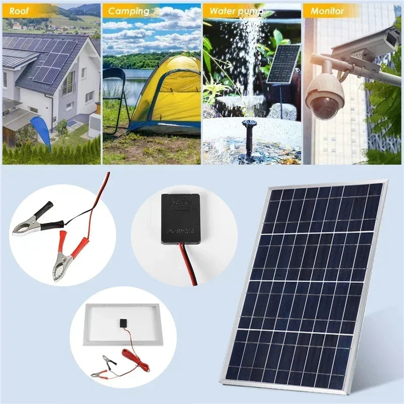 600W Portable Solar Panel with USB