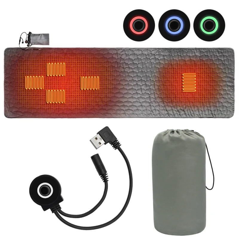USB Heated Camping Sleeping Mat