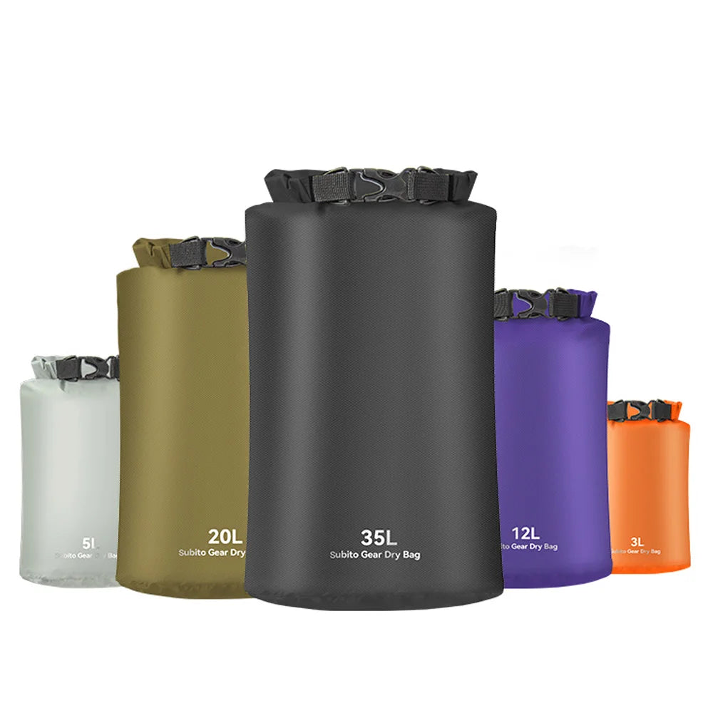Ultralight Waterproof Dry Sack – 3L/5L/12L/20L/35L
