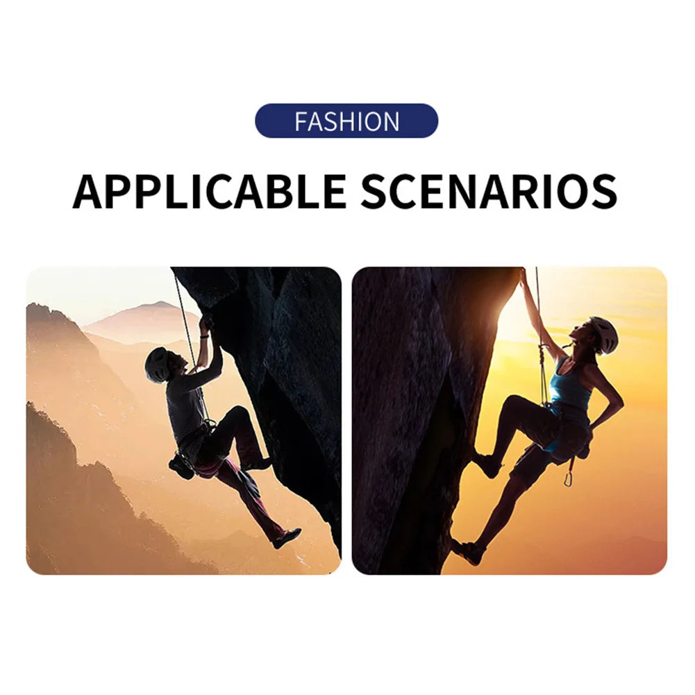 Lightweight Belay Glasses for Rock Climbing