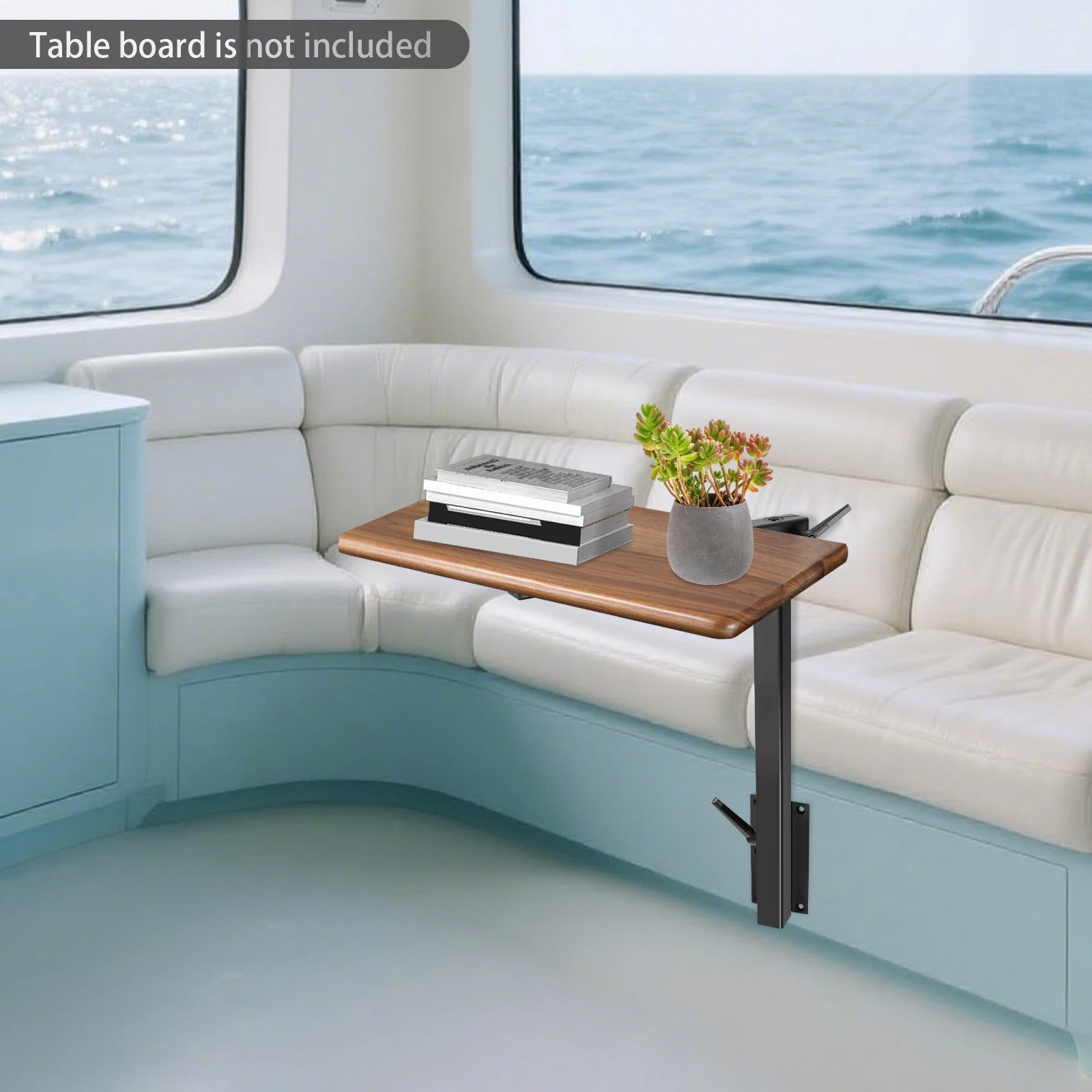 Adjustable RV Table Leg with Rotating Bracket