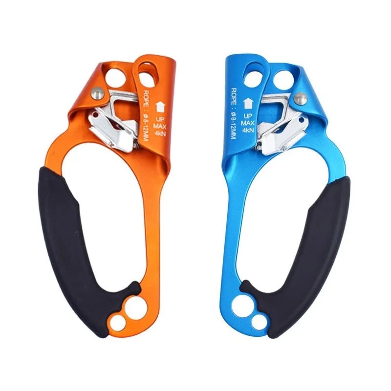 Rock Climbing Hand Ascender – Left/Right Rope Grip for Mountaineering & SRT