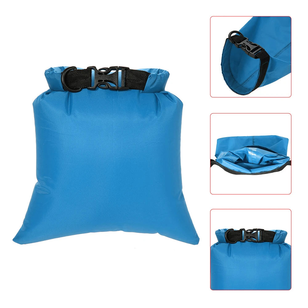 6-Pack Waterproof Dry Bags for Outdoor Use