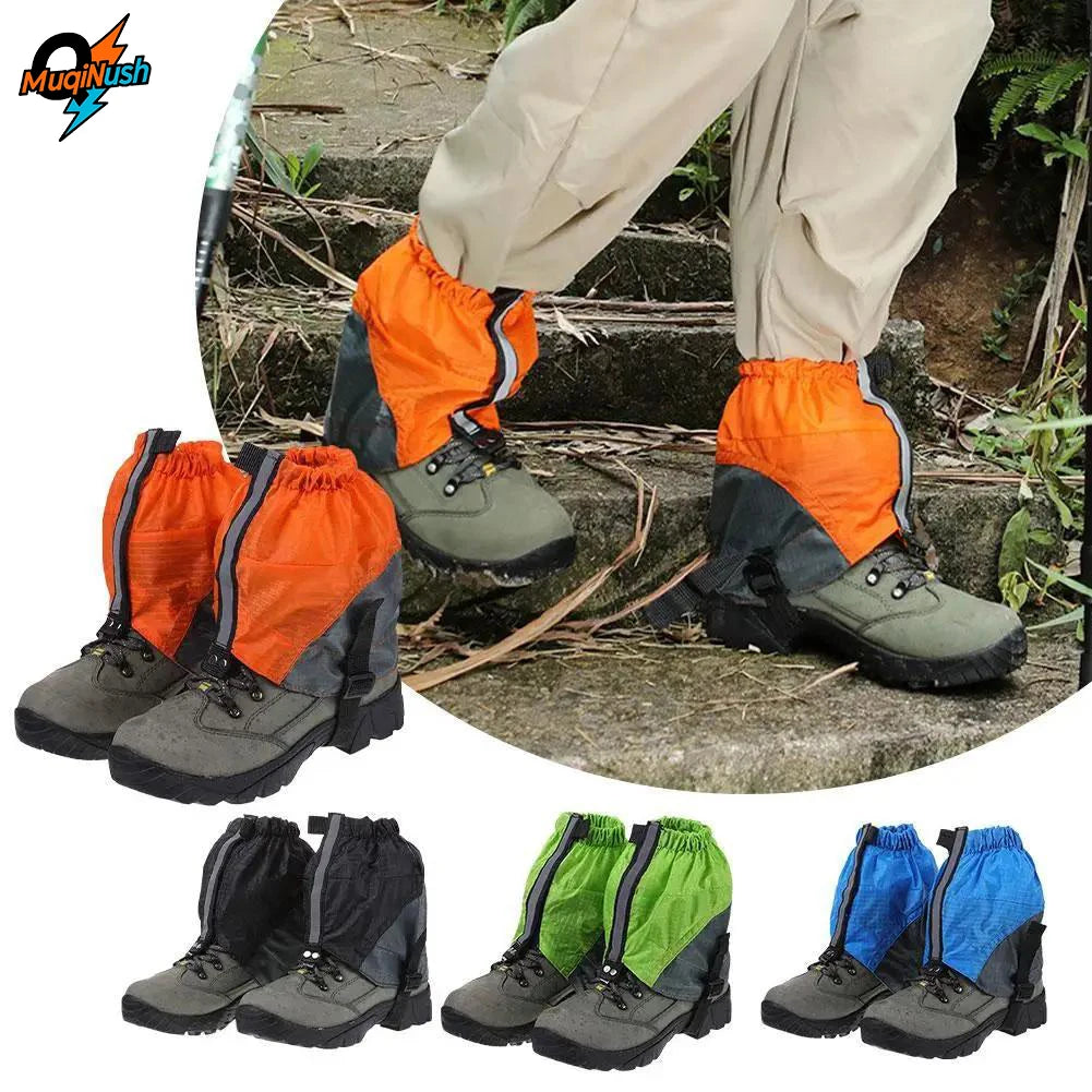 MuqiNush Waterproof Outdoor Hiking Gaiters