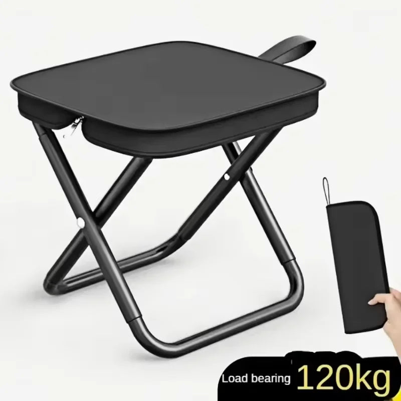 Portable Folding Camping Stool with Storage Bag