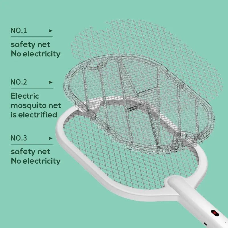 3-in-1 Electric Mosquito Swatter & Killer Lamp