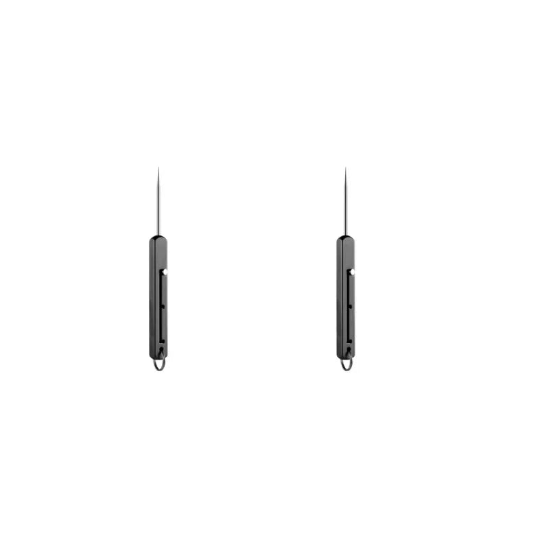 Portable Titanium Toothpick with Holder