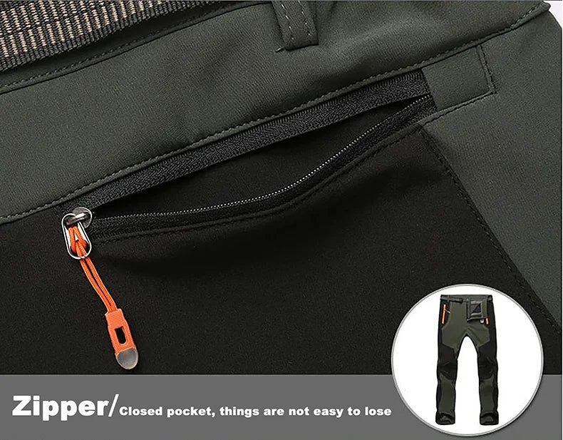 Women’s Waterproof Fleece Hiking Pants