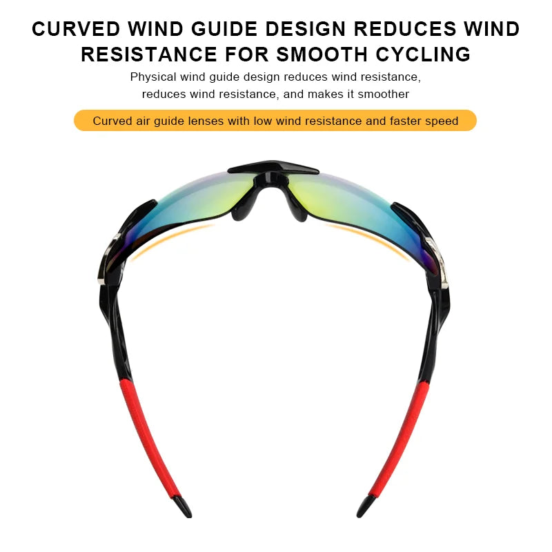 RIDERACE Cycling Sunglasses – Sports Eyewear for MTB & Road Biking