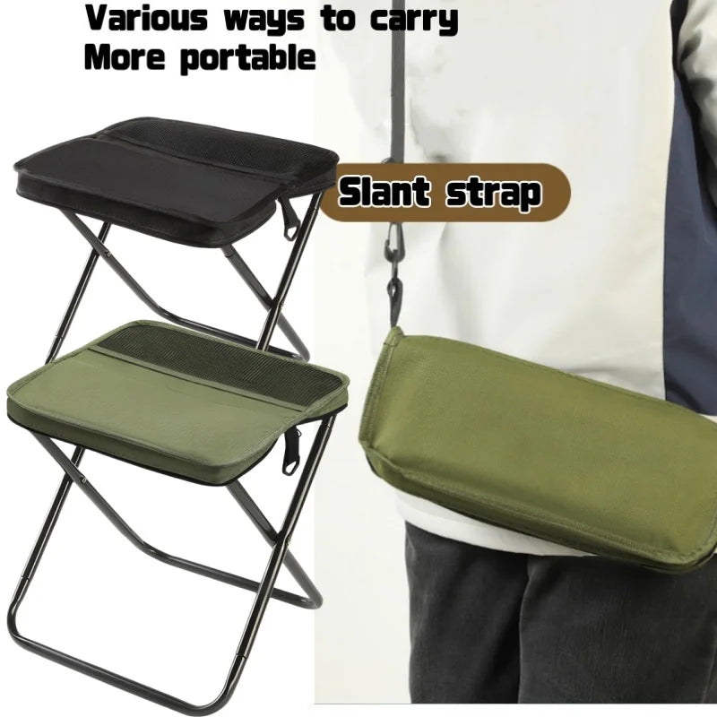 Portable Folding Backpack Camping Stool