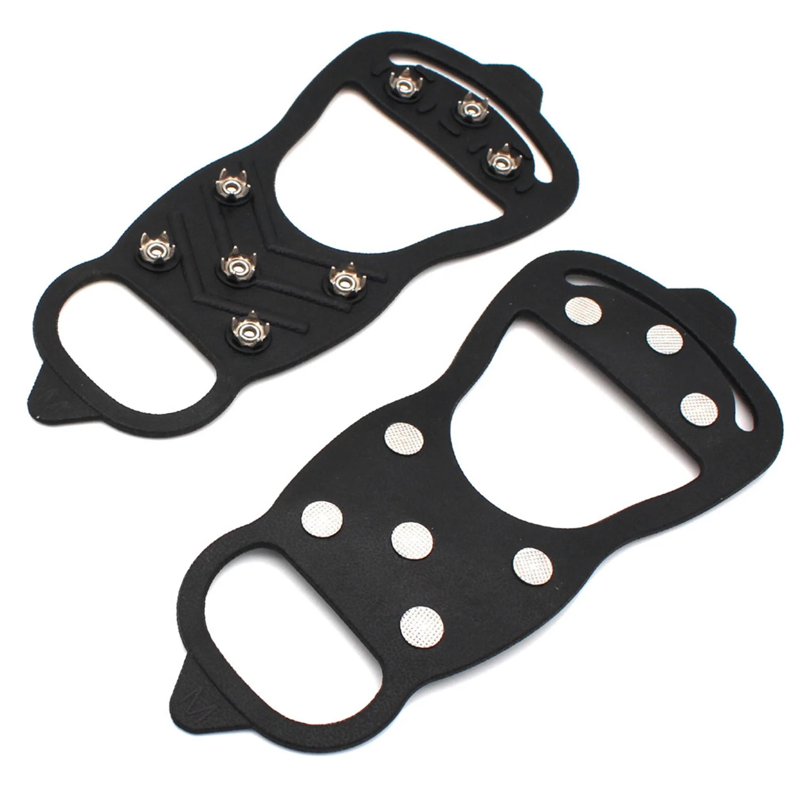 8-Stud Anti-Slip Crampons – Snow & Ice Shoe Covers for Hiking
