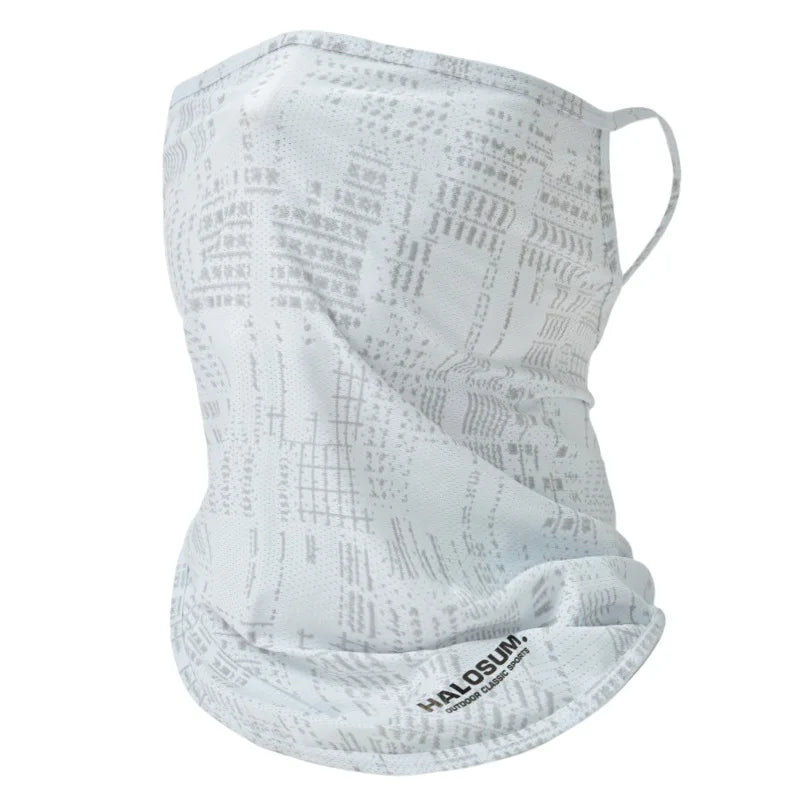 Quick-Dry Ice Silk Face Mask – Summer Sun Protection Neck Scarf