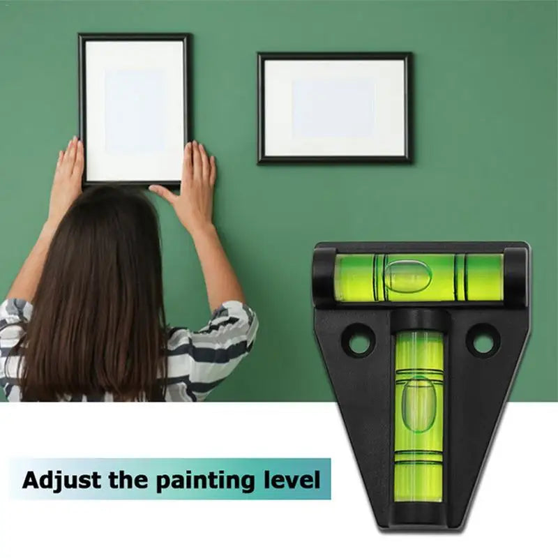 T-Type Spirit Level – Vertical & Horizontal Measuring Tool for Caravan/Camper