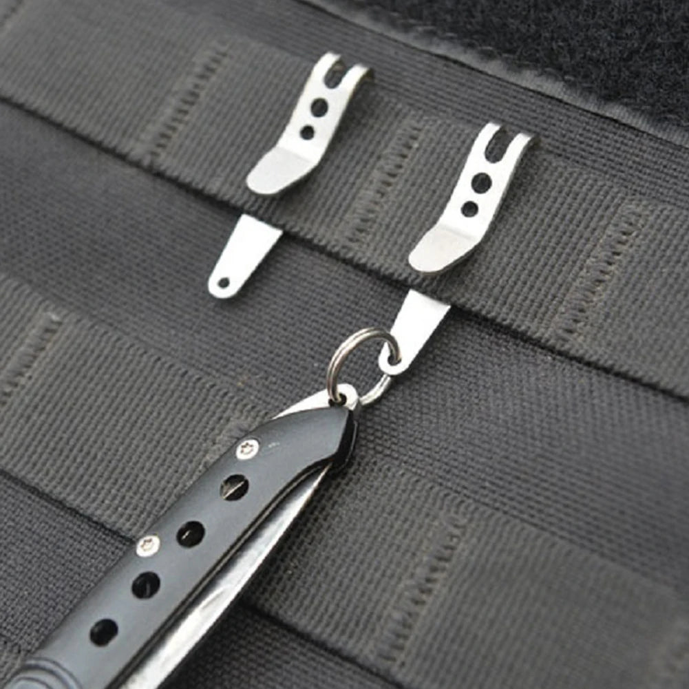 Stainless Steel Belt Clip Key Buckle