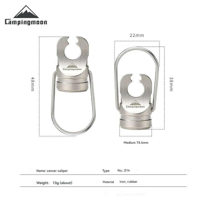 CAMPINGMOON Gas Cylinder Puncher & Sealer
