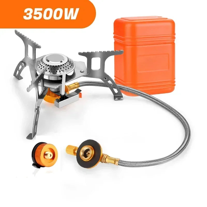 Portable Folding Camping Gas Stove – 3500W Outdoor Cooking Burner