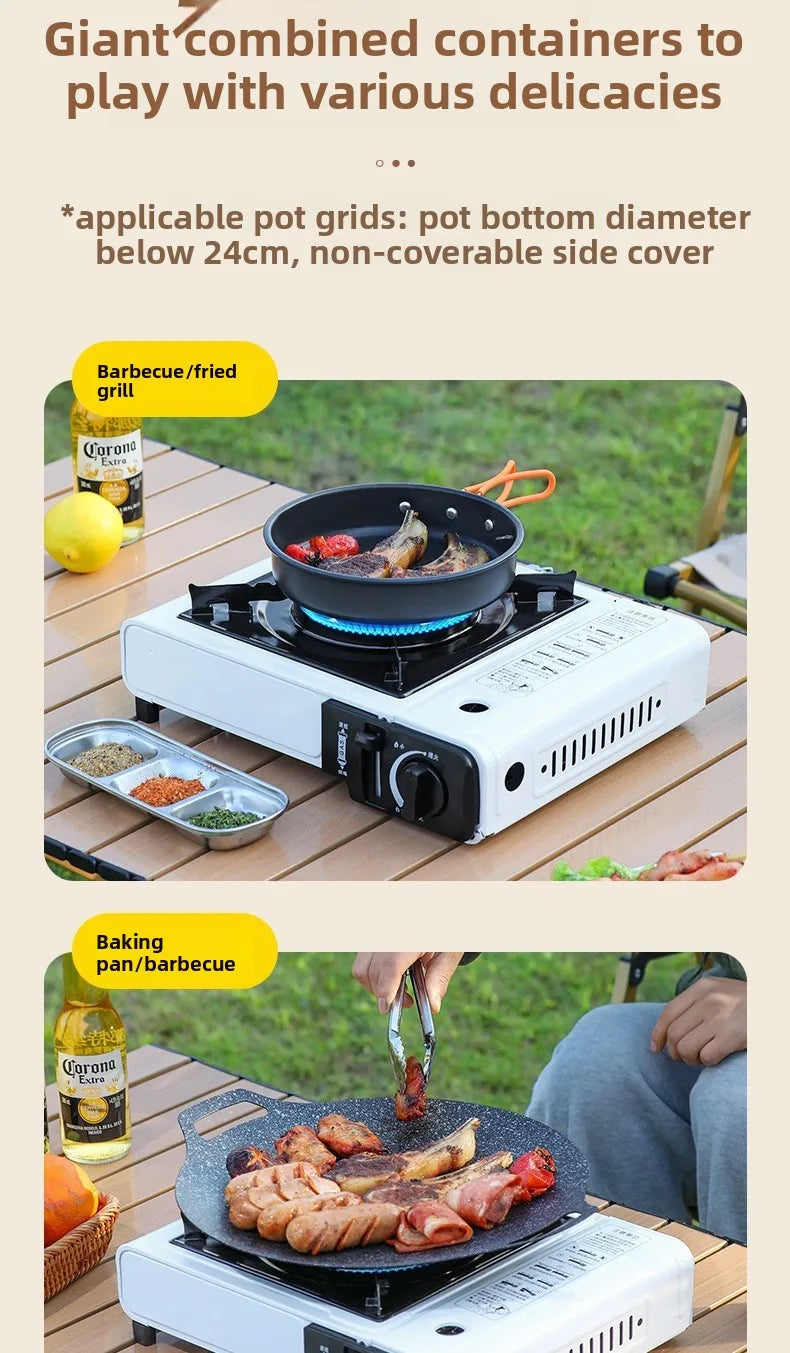 Portable Outdoor Butane Gas Stove – 2025 Model