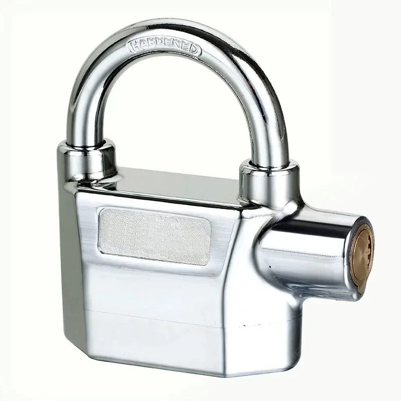 Anti-Theft Alarm Padlock with 110dB Siren – Motion Sensor Lock