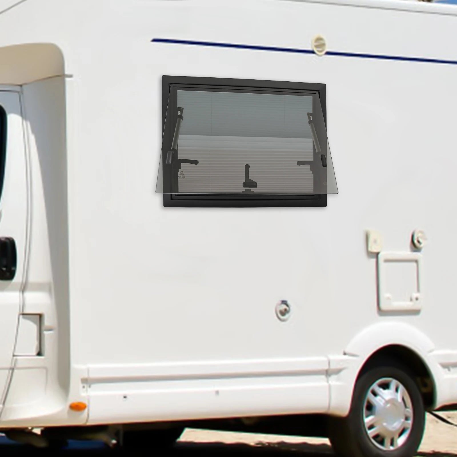 600x450mm RV Push Out Window.